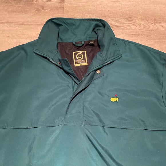 Sunderland of Scotland The Masters 1/4 Zip Pullover Windbreaker Jacket Men’s L - Picture 4 of 5